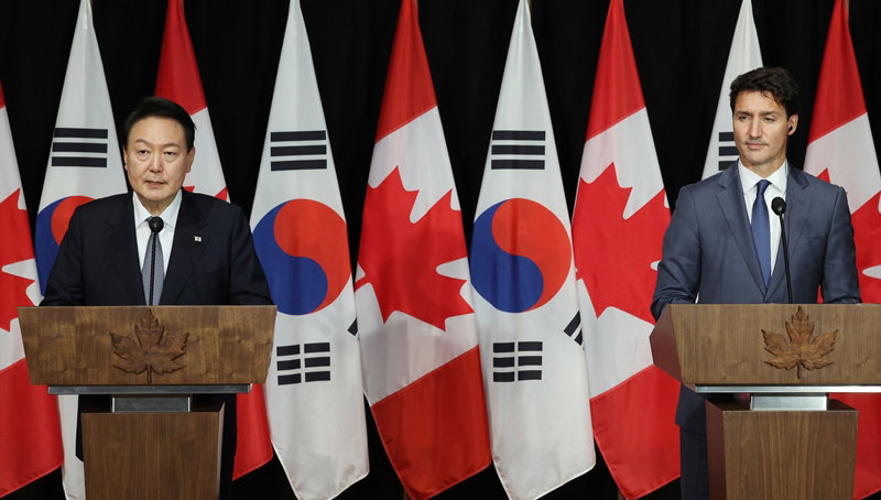 한국 캐나다 정상회담