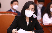 '여가부 폐지 골격 잡았나' 질문에 김현숙 "그렇다"