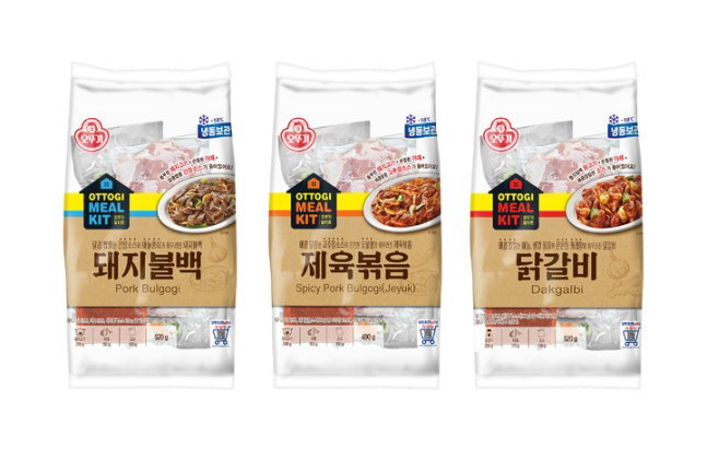 오뚜기 밀키트 인기 집밥 볶음요리 3종 출시 230223