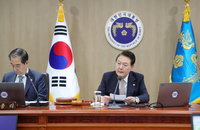 尹 "공공질서 무너뜨린 민노총 집회 국민이 용납 어려워"