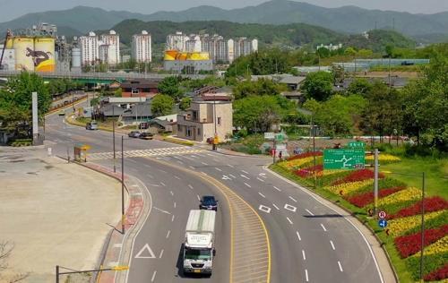 고려시멘트 장성공장 주변