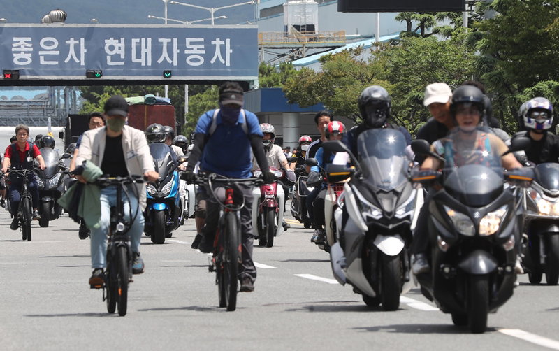 현대자동차 명촌정문