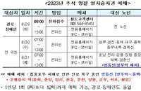 코레일 추석 승차권 29일부터 사전예매