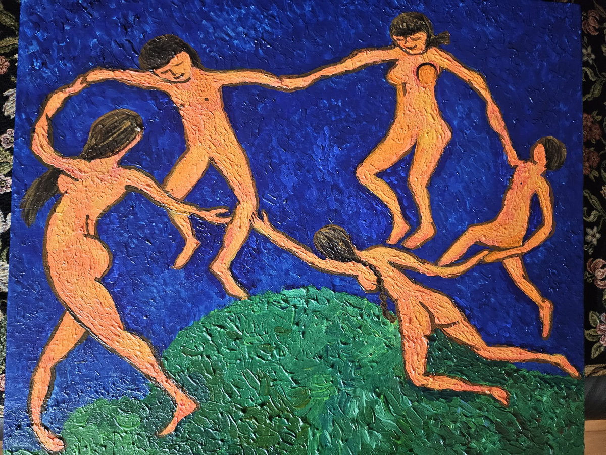 [한중미술협회 수석 부회장 이응선 작품. 희망과 고통을 넘어]