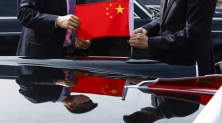 중국 깃발
