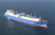 LNG 운반선 ▲ 대우조선해양이 건조한 LNG 운반선.