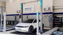 현대자동차의 전기차 정비 네트워크가 구축된 '블루핸즈'
