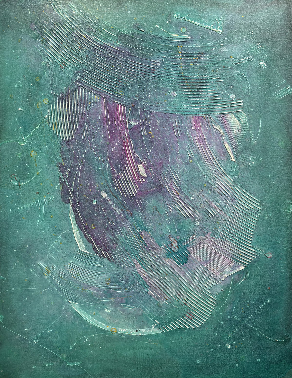 [이소 So Lee_La Brise 230703_116.8x91cm_acrylic and stone powder on linen_2023]