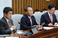 與 상임고문단 회의…'한동훈 비대위원장' 인선 논의