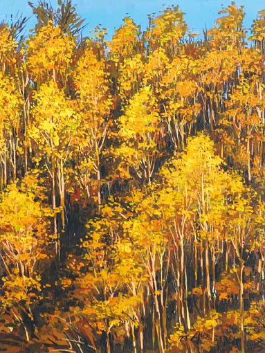 [자작나무 Ⅱ 72.7&times;53.0cm acrylic 2023] 