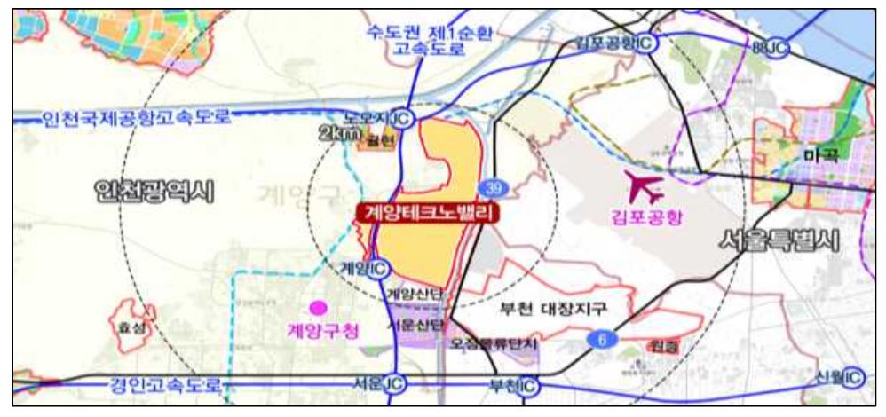 인천 계양지구 위치 [국토교통부 제공. 재판매 및 DB 금지]