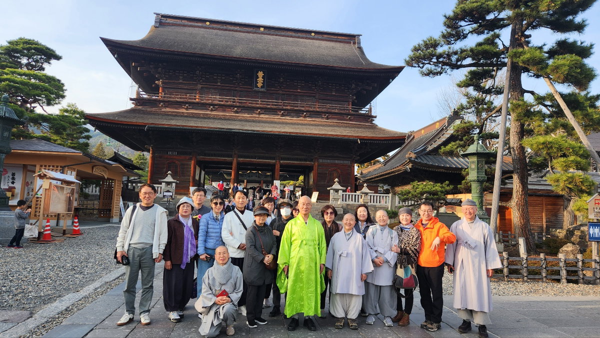 일본 나가노 금강사 2568부처님 봉축법회