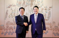 이재명, 尹대통령에 거부권유감·채상병특검·이태원특별법 요구