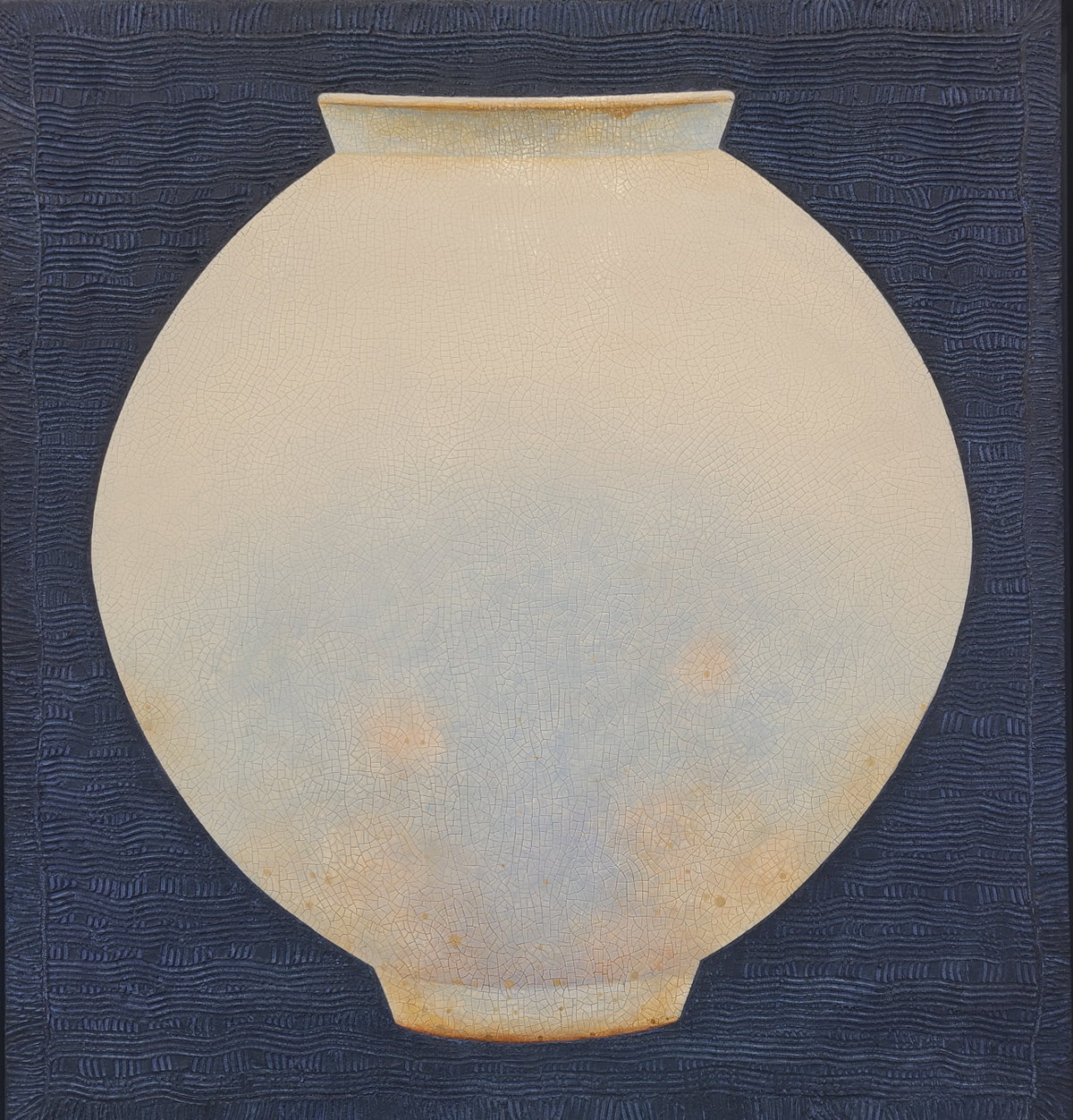 [달항아리_세상을 품다_80.0x75.0.0cm_mixed media_2024]