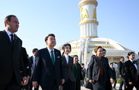尹 "에너지 협력 강화", 투르크 대통령 "K-실크로드 지지"