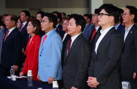 한동훈, 1차투표 과반승 목표…나경원·원희룡 '결선 단일화'