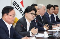 與, 김여사 조준 野특검법에 강경론…제삼자추천안 '브레이크'