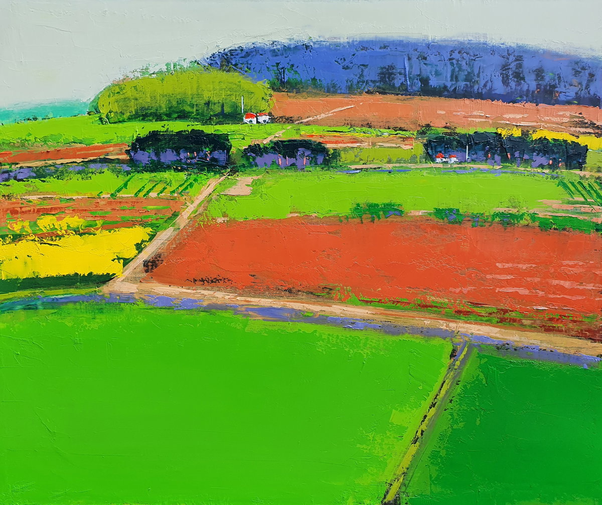 [Countryside -JL01 72.7x60.6cm Oil on canvas2022(20F)]