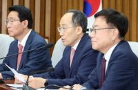 추경호 "김여사특검법, 위헌적 요소…재표결 이탈표 없을것"