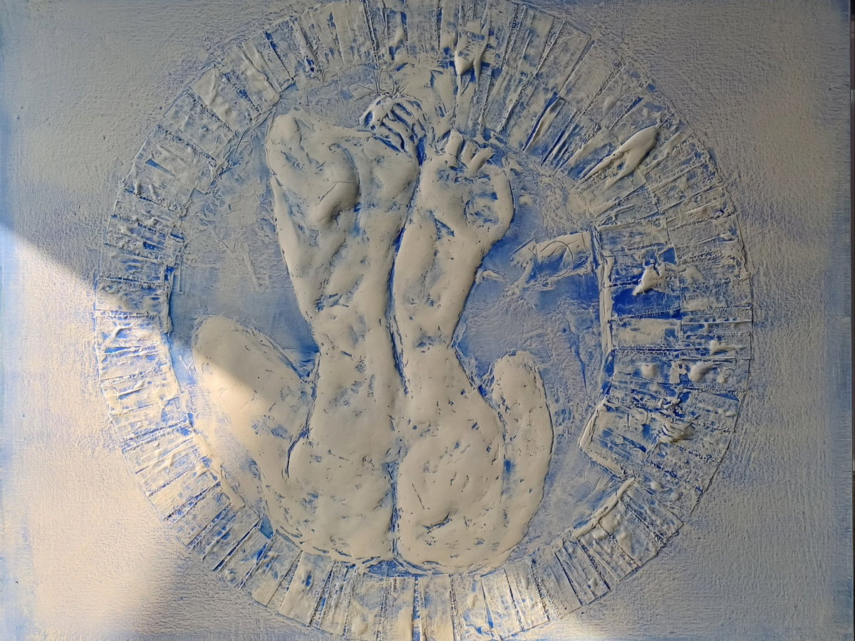 [빛의 장소-뒷태  117X90cm Acrylic on canvas 2024]