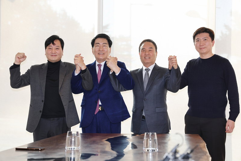 대한체육회장 후보 회동
