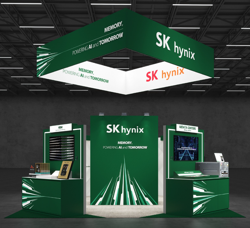 GTC 2025 부스 조감도 [SK하이닉스 제공]