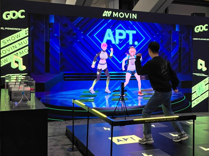 GDC 2025 무빈 부스 3D 캡처 기술 시연 [네이버 제공]