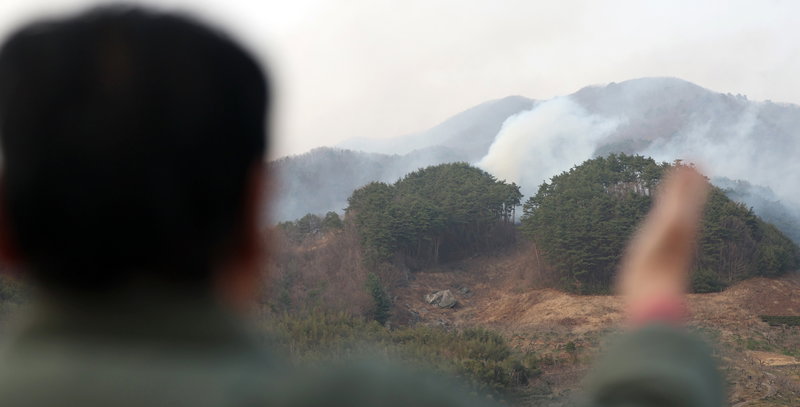 산불