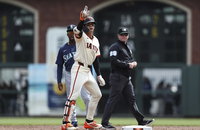 이정후, 2루타 MLB 1위 기록…타율 0.344