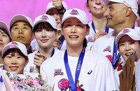 김연경, 원하는 모습으로 은퇴…챔프전 만장일치 MVP