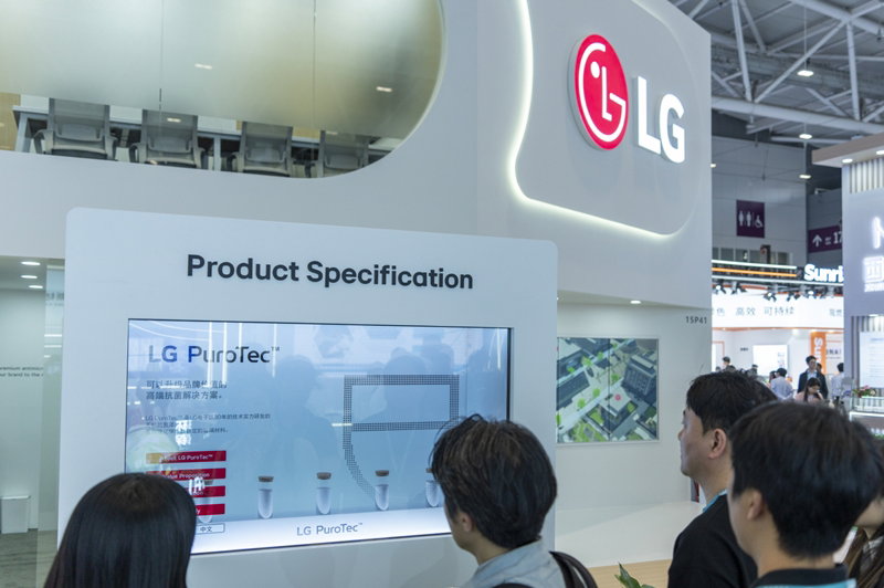 차이나플라스 2025 LG전자 부스 [LG전자 제공]