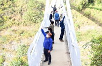 광주 제석산 구름다리 추락 사고…30대 1명 사망