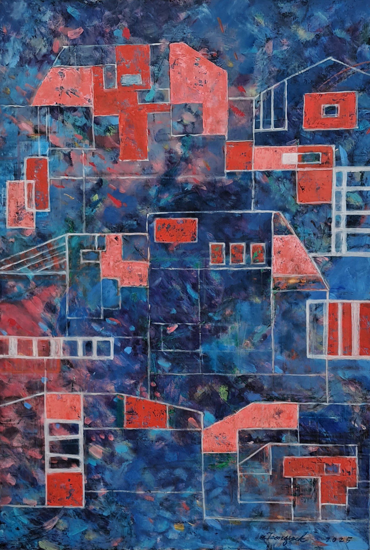 [김정옥_풍경, 마음에 담다_Oil on canvas 116.7&times; 80.3cm(50P) 2025]