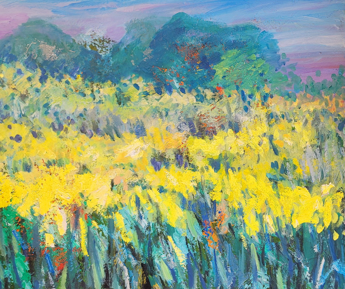 [조미령_꽃빛, 기다림_Oil on canvas 45.5 x 53.0cm(10F) 2024]