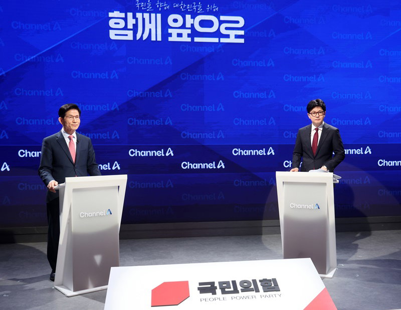 김문수 한동훈