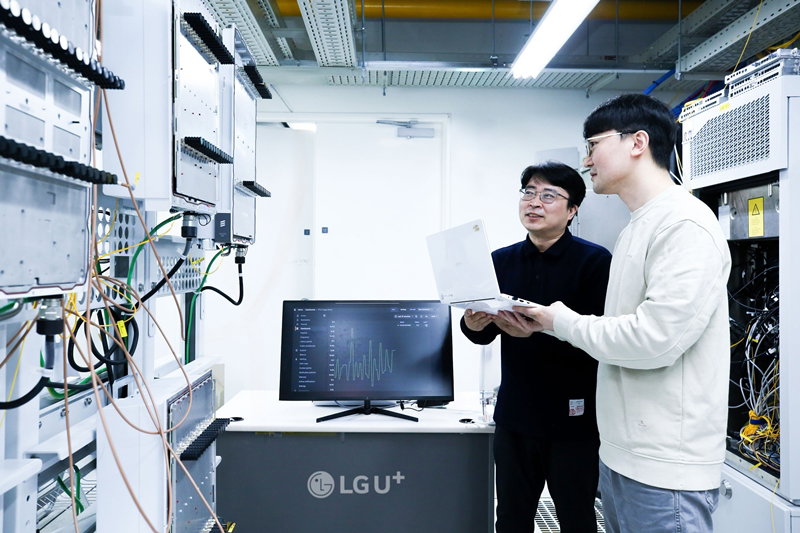 LG유플러스와 에릭슨의 클라우드랜 기술 검증 [LG유플러스 제공]