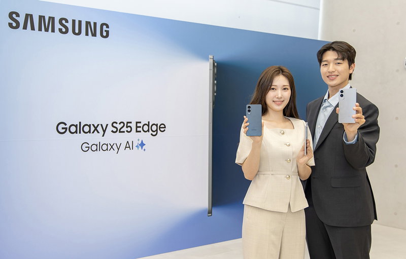 갤럭시 S25 엣지 공개 'Galaxy S25 Edge Beyond slim' [삼성전자 제공]