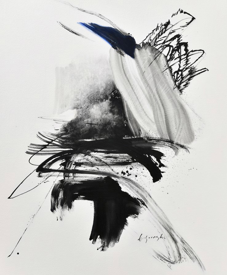[생성130 x 162cm Mixed media on canvas 2025]