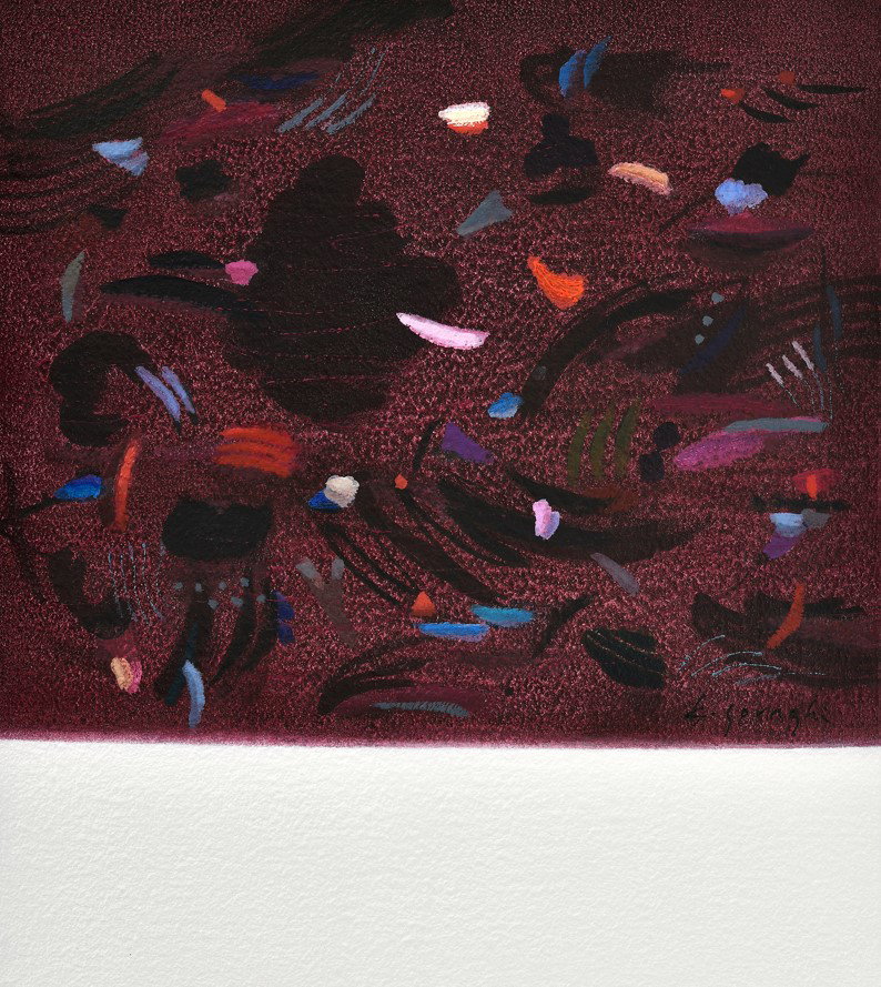 [생성  45 x 53cm  mixed media on canvas 2025]