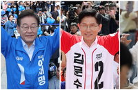 [21대 대선] 강원도 출구조사 이재명 48.8%, 김문수 42.2%