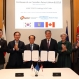한국석유공사와 포스코홀딩스의 캐나다 리튬 확보 협력 MOU 체결식