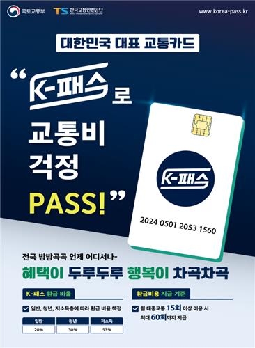 K-패스 홍보 포스터 [국토부 제공. 재판매 및 DB 금지]