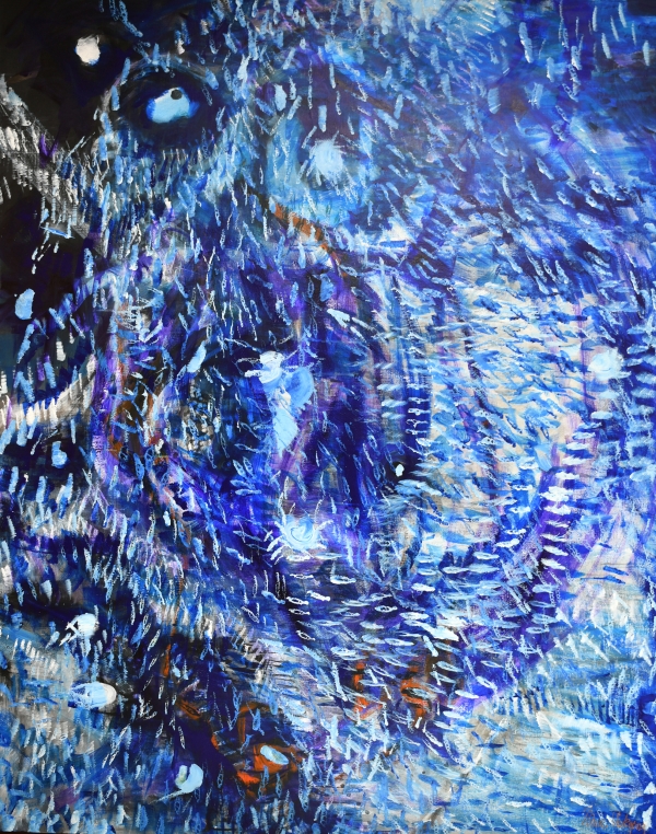 [FloatingSpirits 202420 acrylic on canvas 162.2x130.3cm 2024]