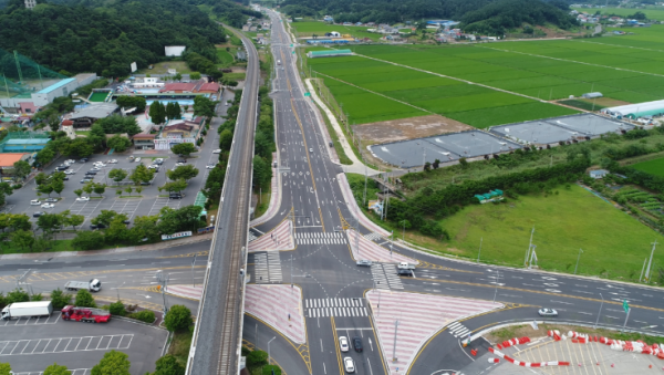 충청권 국도 개통