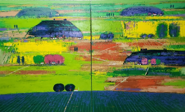 [Countryside-B01 260.6X162.2cm Oil on canvas2024]