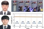 나노 코팅된 리튬금속전지 유연성 테스트 [충남대학교 제공]