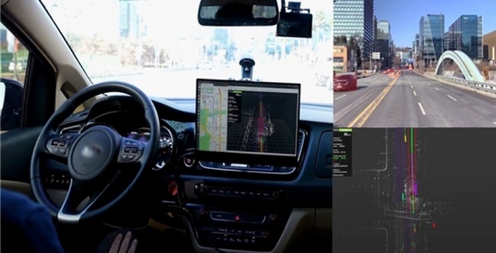 영상 원본을 활용한 자율주행 학습 시스템 [연합뉴스 제공]