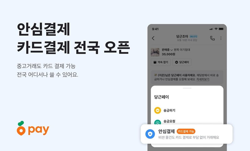 당근페이 카드 안심결제 서비스 [당근페이 제공]