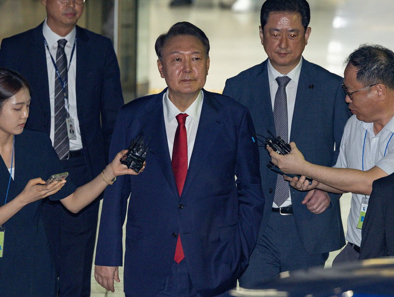 구속심사 마친 윤석열 전 대통령