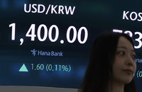 [금융진단] 원/달러 환율 1,400원 돌파…환율 불안 심화